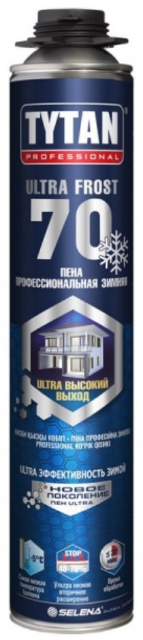 Пена монтажная профессиональная TYTAN Professional 70 ULTRA FROST зимняя